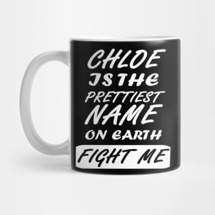 Chloe name birth gift girl name Mug